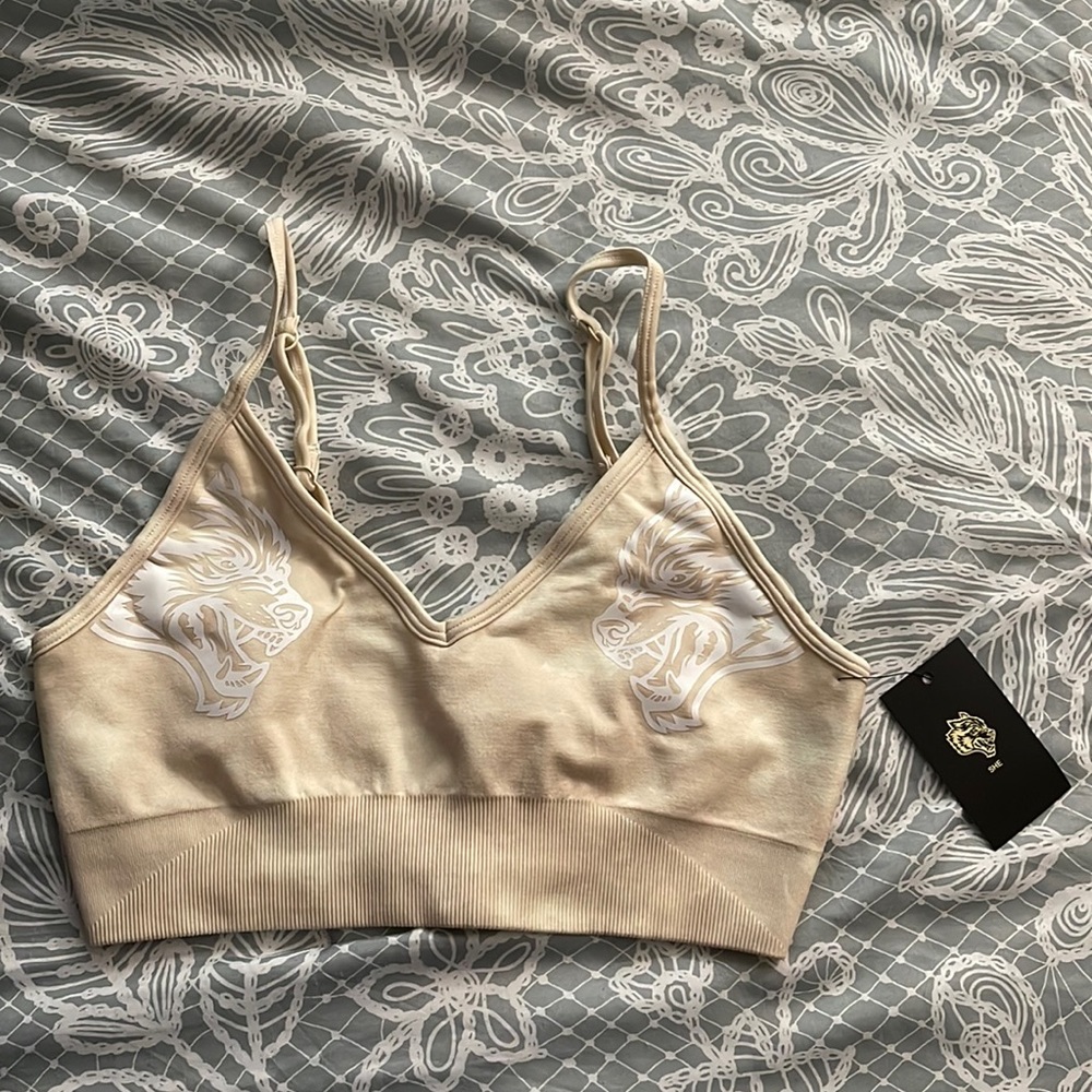 Darc Sport dual wolf seamless Everson sport bra NWT